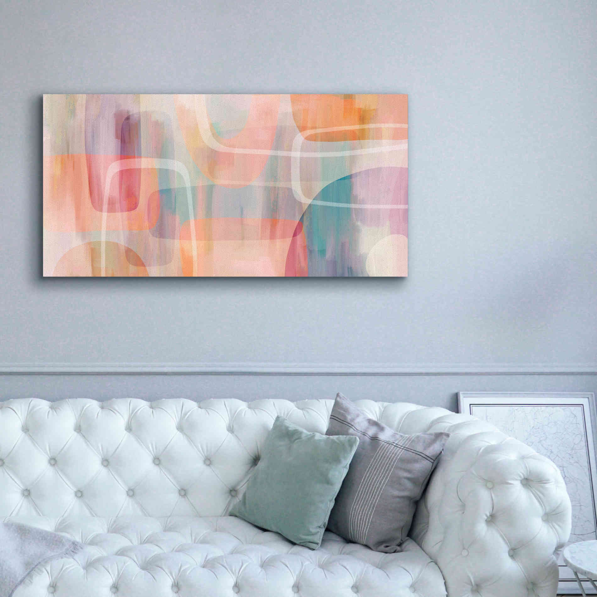 'Summer Sound' by Andrea Haase Giclee Canvas Wall Art,60 x 30