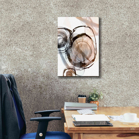 Image of 'Story Of Escape Brown' by Andrea Haase Giclee Canvas Wall Art,18 x 26