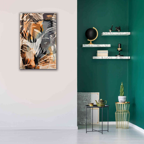 Image of 'Exotic Journey Orange' by Andrea Haase Giclee Canvas Wall Art,26 x 40