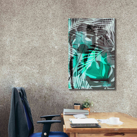 Image of 'Exotic Night Green' by Andrea Haase Giclee Canvas Wall Art,26 x 40