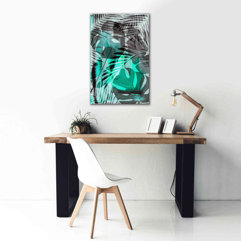 Image of 'Exotic Night Green' by Andrea Haase Giclee Canvas Wall Art,26 x 40