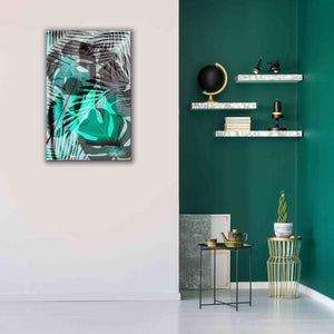 'Exotic Night Green' by Andrea Haase Giclee Canvas Wall Art,26 x 40