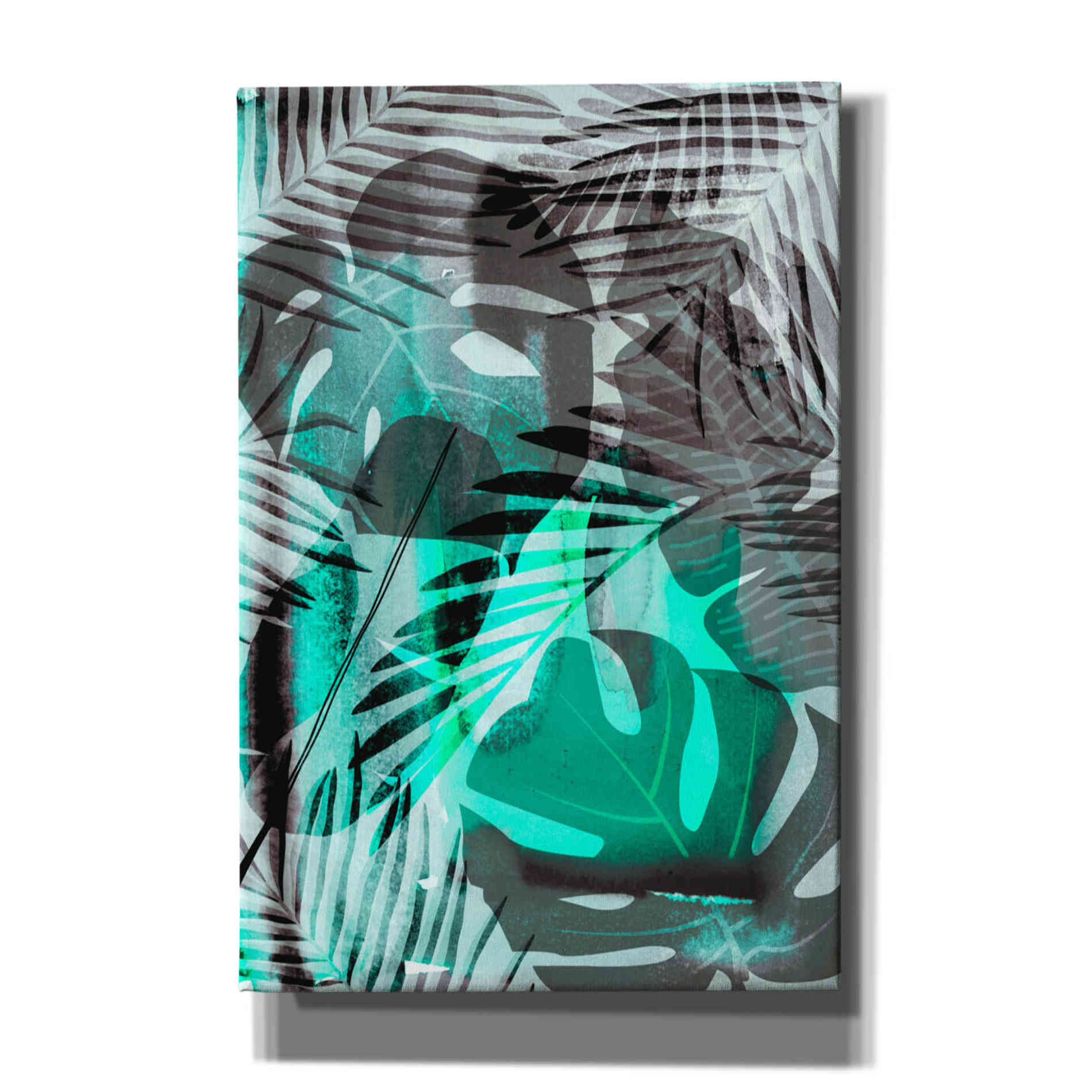 'Exotic Night Green' by Andrea Haase Giclee Canvas Wall Art