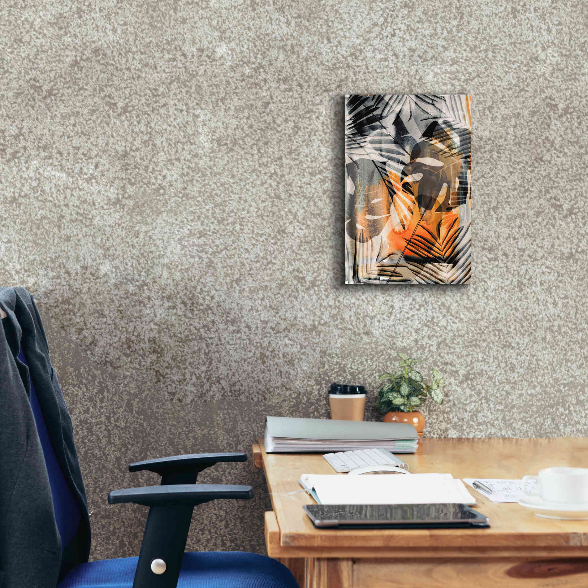 'Exotic Adventure Orange' by Andrea Haase Giclee Canvas Wall Art,12 x 18