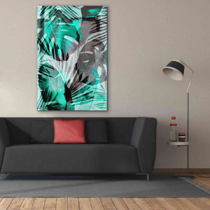 'Exotic Journey Green' by Andrea Haase Giclee Canvas Wall Art,40 x 60