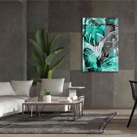Image of 'Exotic Journey Green' by Andrea Haase Giclee Canvas Wall Art,40 x 60