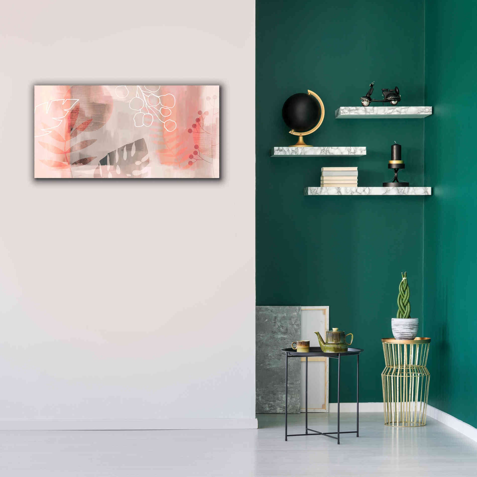 'Plantas Exoticas' by Andrea Haase Giclee Canvas Wall Art,40 x 20