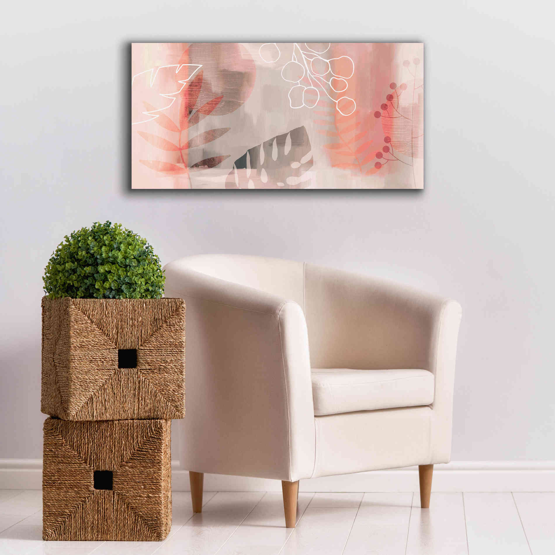'Plantas Exoticas' by Andrea Haase Giclee Canvas Wall Art,40 x 20
