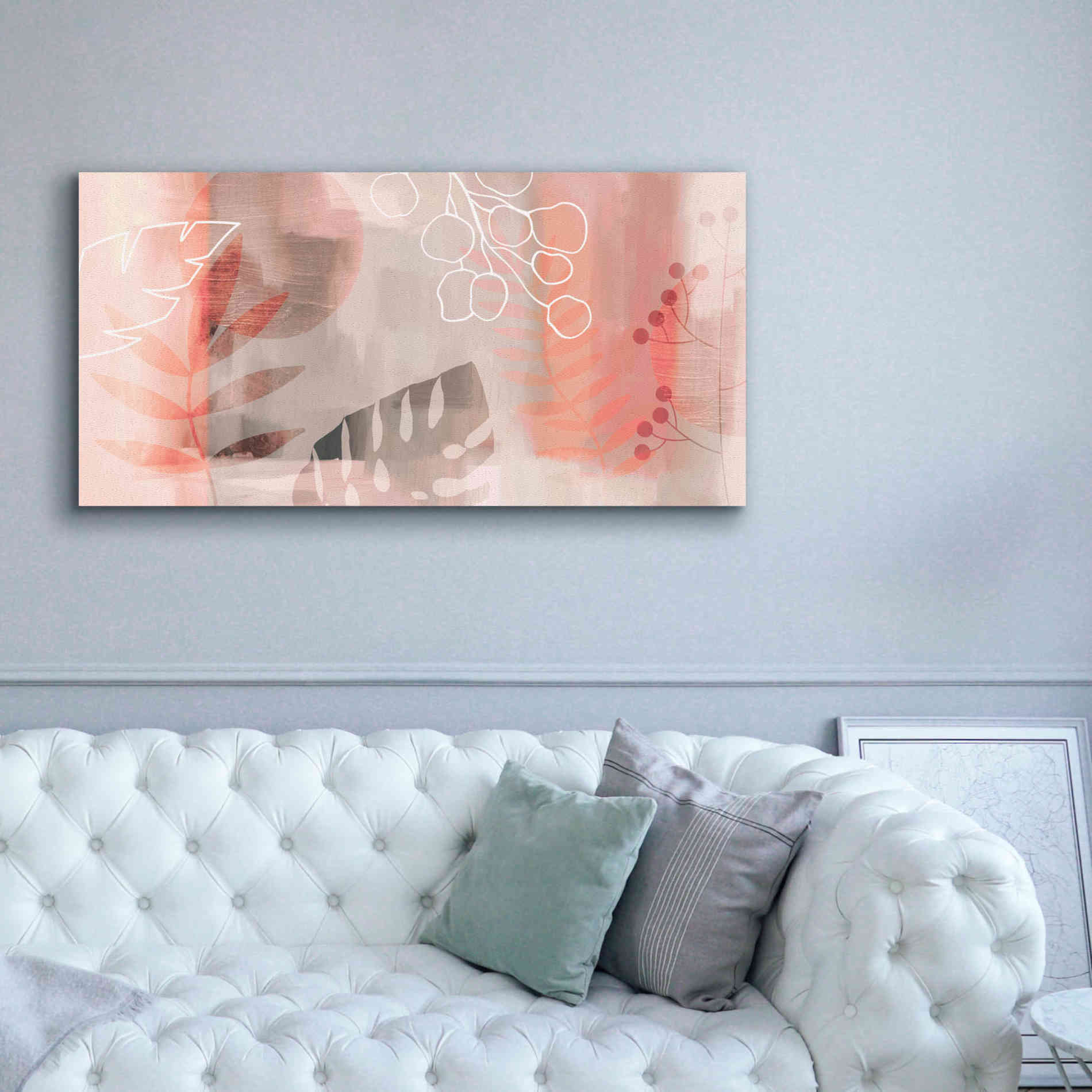 'Plantas Exoticas' by Andrea Haase Giclee Canvas Wall Art,60 x 30