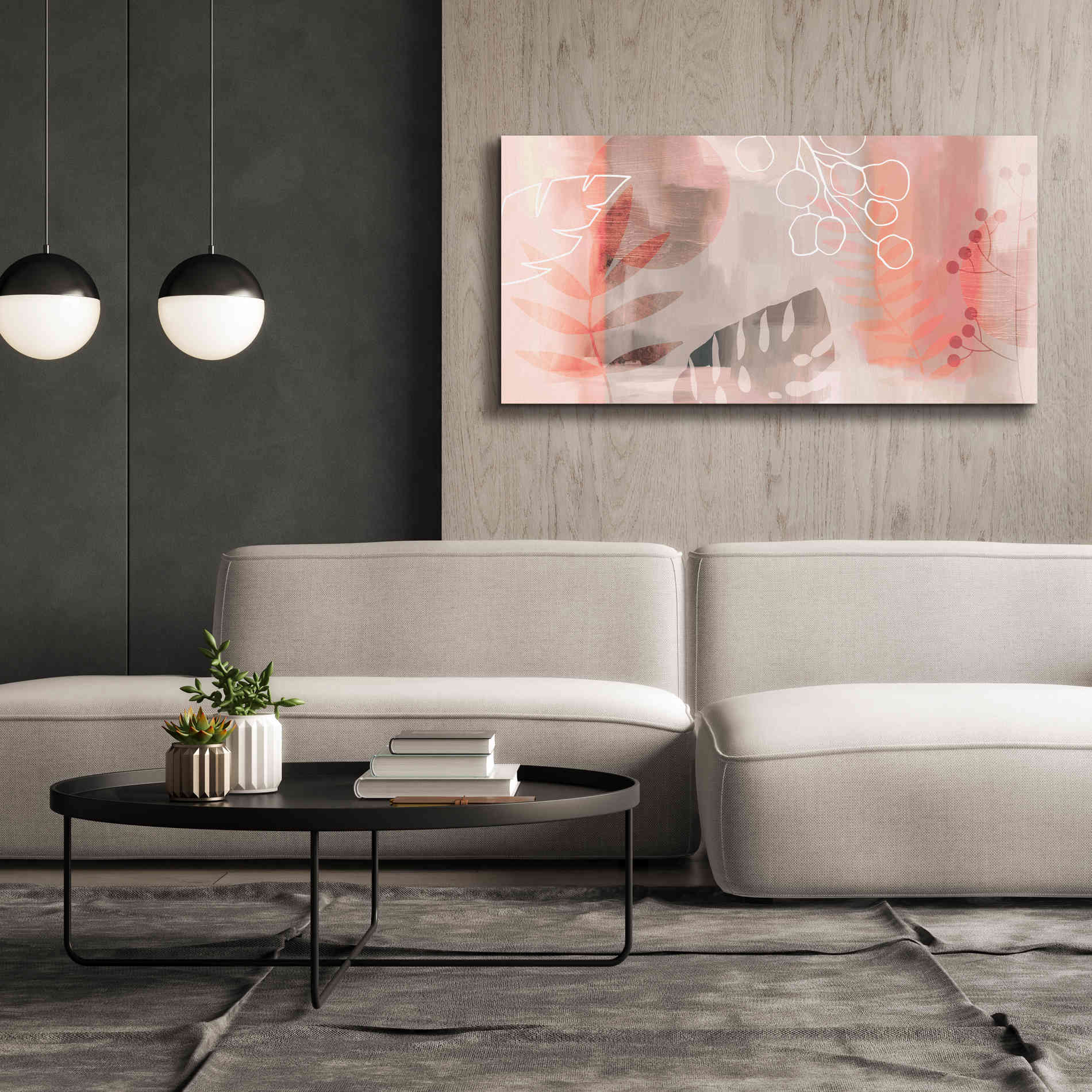 'Plantas Exoticas' by Andrea Haase Giclee Canvas Wall Art,60 x 30