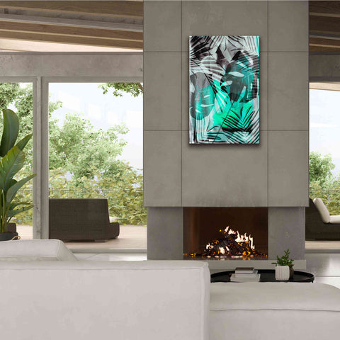 Image of 'Exotic Adventure Green' by Andrea Haase Giclee Canvas Wall Art,26 x 40