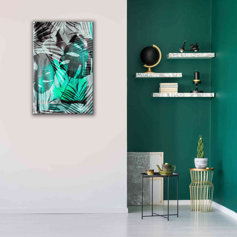 Image of 'Exotic Adventure Green' by Andrea Haase Giclee Canvas Wall Art,26 x 40