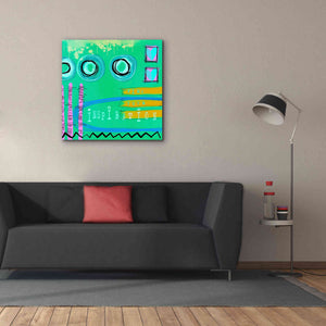'Abstract Inspiration' by Andrea Haase Giclee Canvas Wall Art,37 x 37