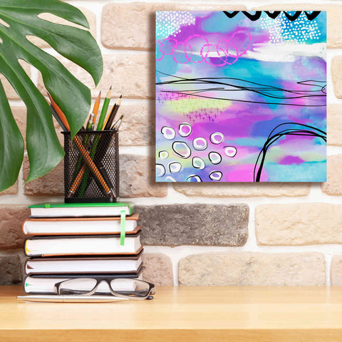 Image of 'Abstract Summer Dream' by Andrea Haase Giclee Canvas Wall Art,12 x 12
