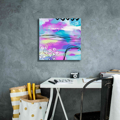 Image of 'Abstract Summer Dream' by Andrea Haase Giclee Canvas Wall Art,18 x 18