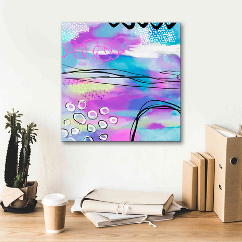 Image of 'Abstract Summer Dream' by Andrea Haase Giclee Canvas Wall Art,18 x 18