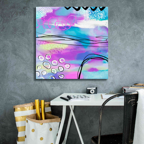 Image of 'Abstract Summer Dream' by Andrea Haase Giclee Canvas Wall Art,26 x 26