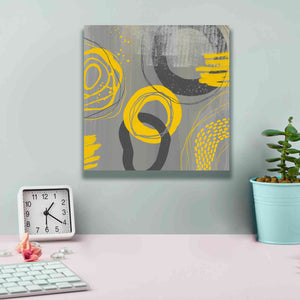 'Abstract Summer Fun' by Andrea Haase Giclee Canvas Wall Art,12 x 12