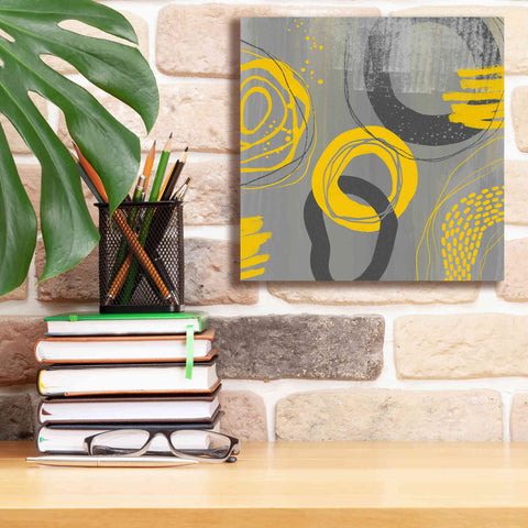 Image of 'Abstract Summer Fun' by Andrea Haase Giclee Canvas Wall Art,12 x 12