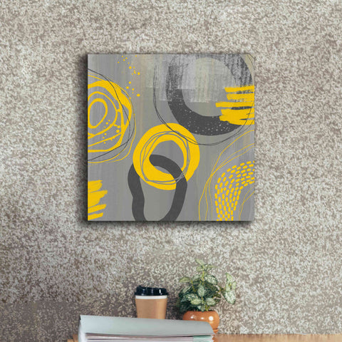 Image of 'Abstract Summer Fun' by Andrea Haase Giclee Canvas Wall Art,18 x 18