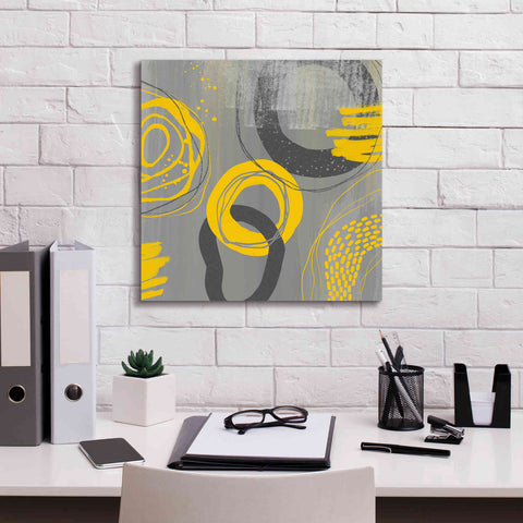 Image of 'Abstract Summer Fun' by Andrea Haase Giclee Canvas Wall Art,18 x 18