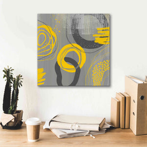 'Abstract Summer Fun' by Andrea Haase Giclee Canvas Wall Art,18 x 18