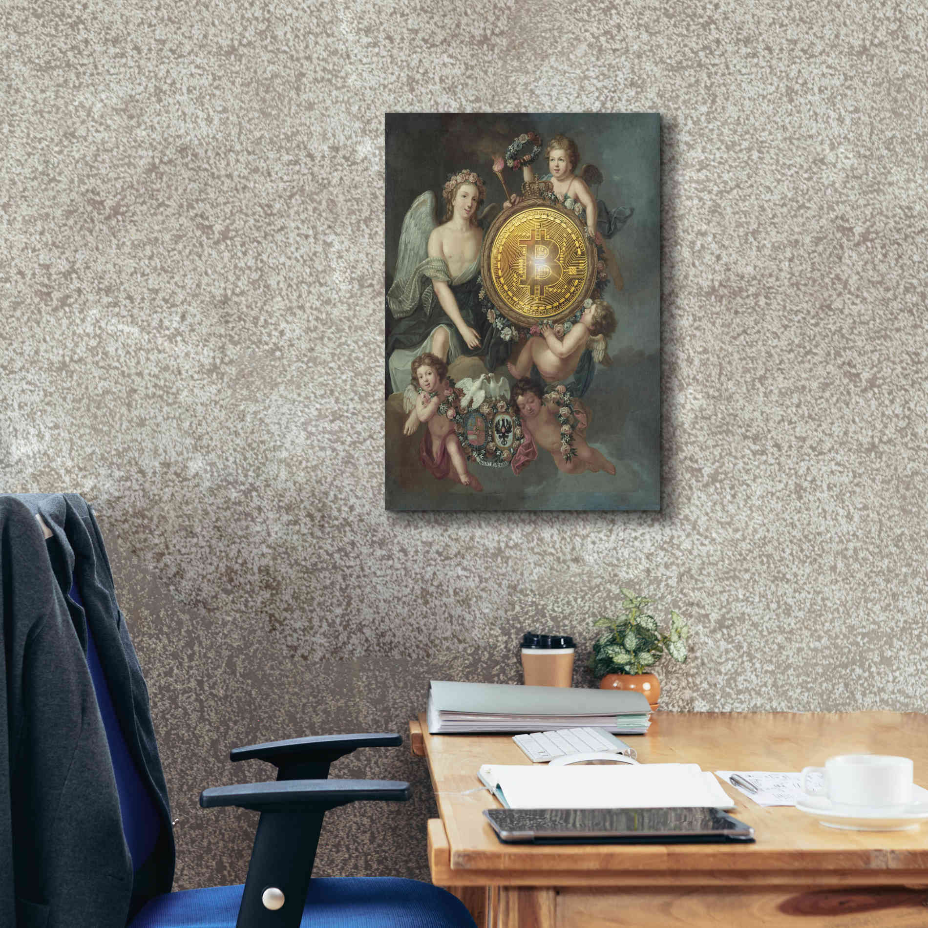 'History Meets Future IV' by Andrea Haase Giclee Canvas Wall Art,18 x 26