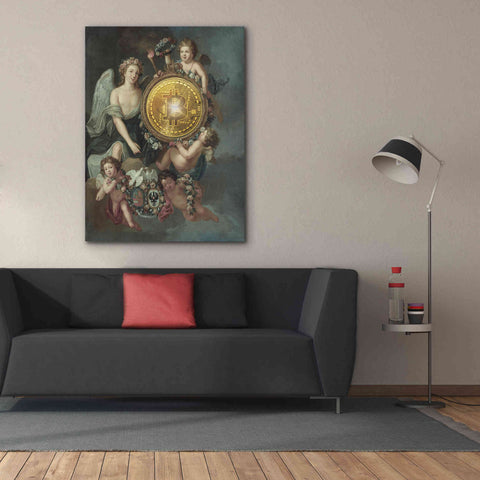 Image of 'History Meets Future IV' by Andrea Haase Giclee Canvas Wall Art,40 x 54