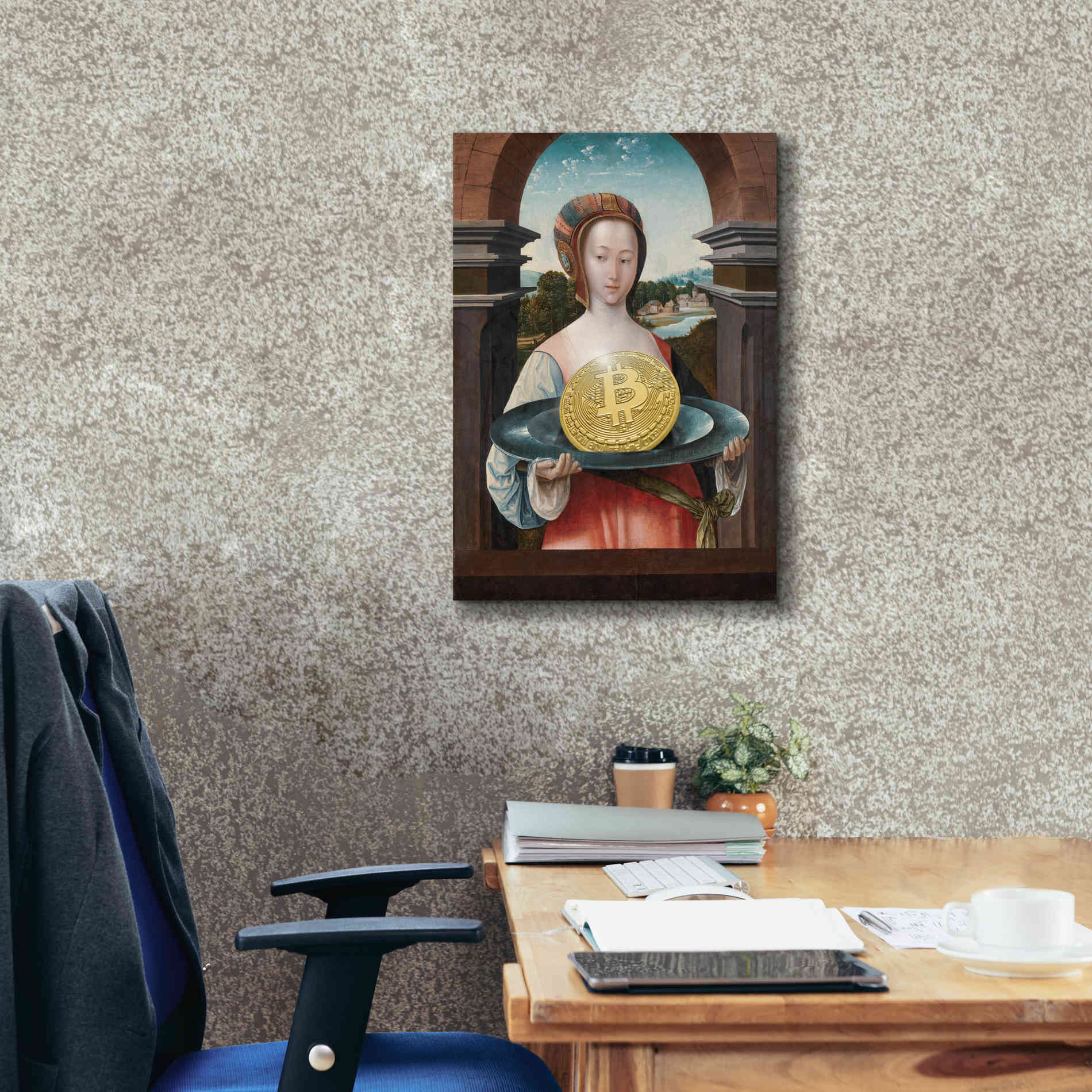 'History Meets Future VI' by Andrea Haase Giclee Canvas Wall Art,18 x 26