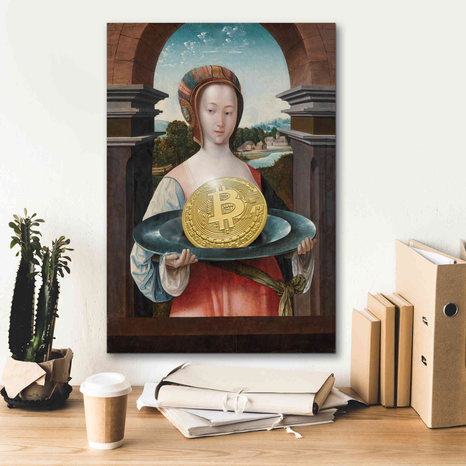 'History Meets Future VI' by Andrea Haase Giclee Canvas Wall Art,18 x 26