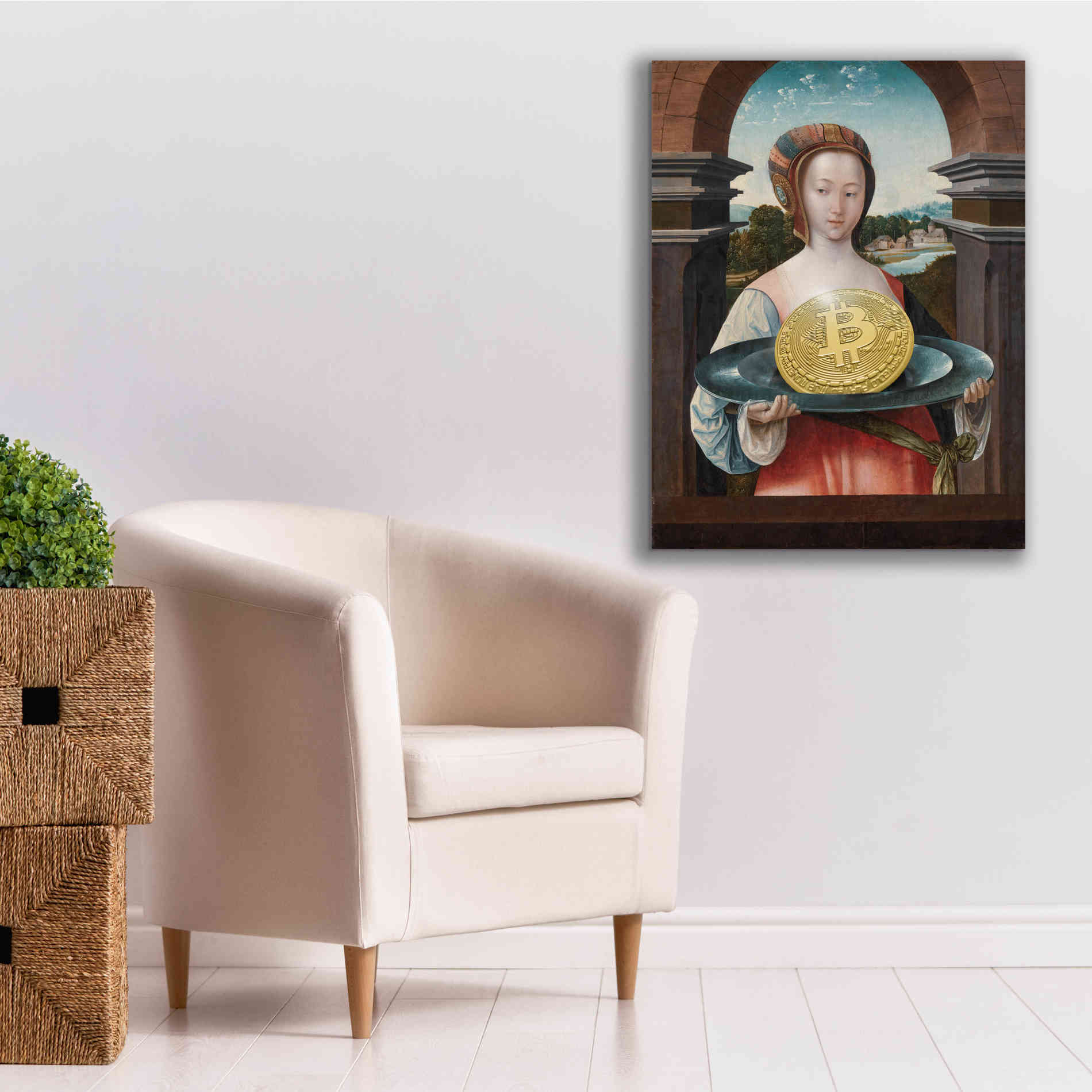 'History Meets Future VI' by Andrea Haase Giclee Canvas Wall Art,26 x 34