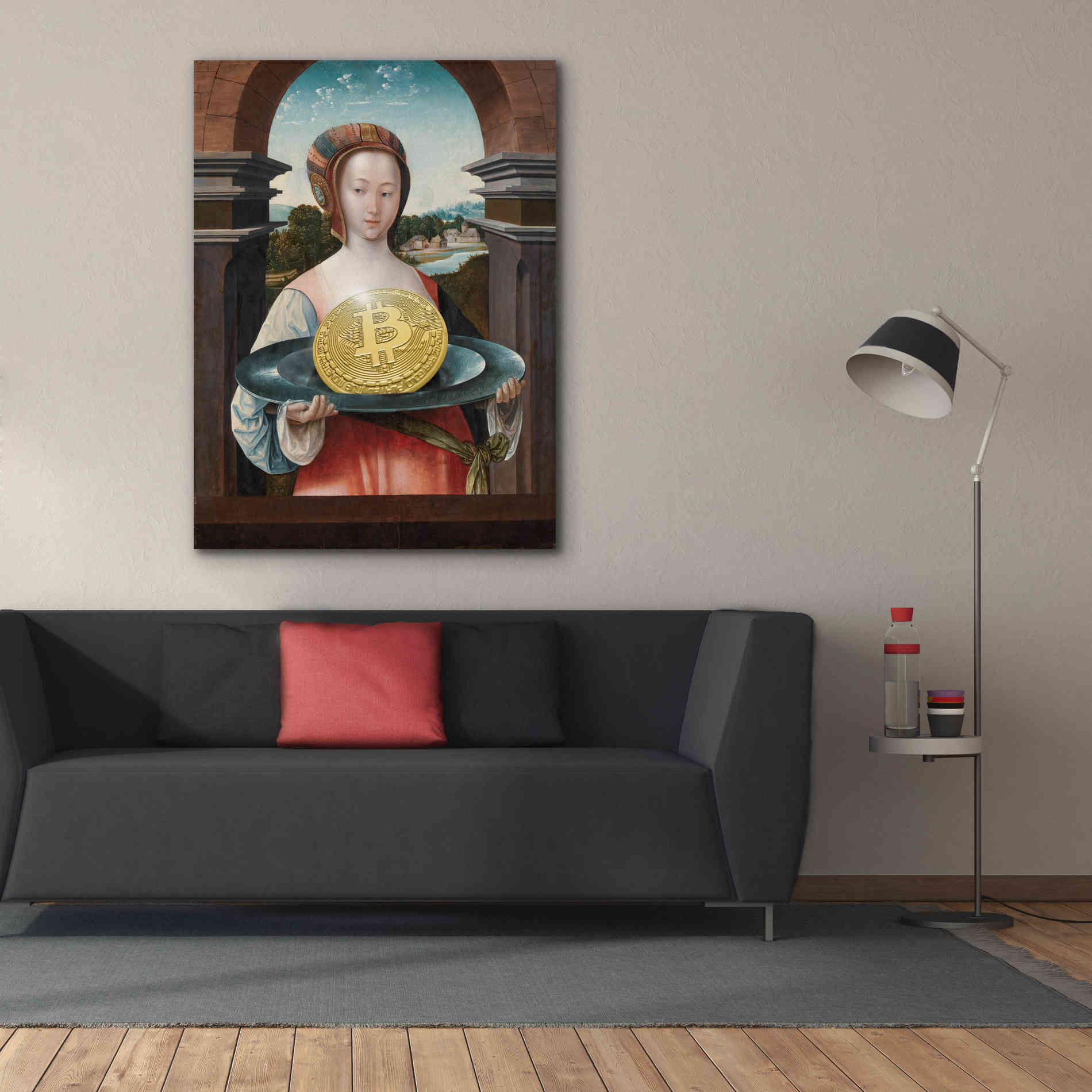 'History Meets Future VI' by Andrea Haase Giclee Canvas Wall Art,40 x 54