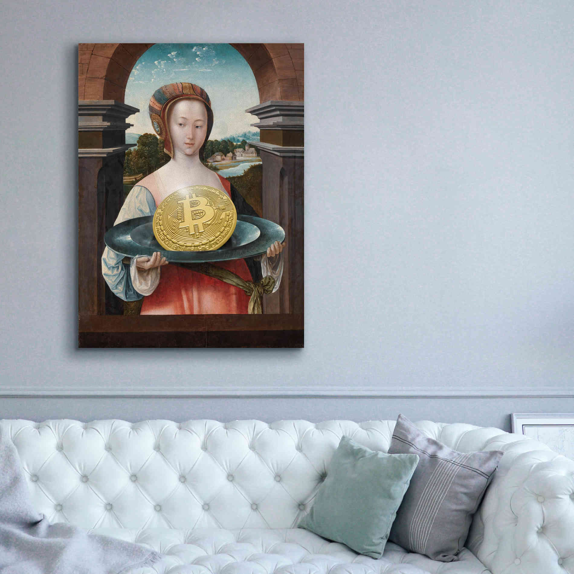 'History Meets Future VI' by Andrea Haase Giclee Canvas Wall Art,40 x 54