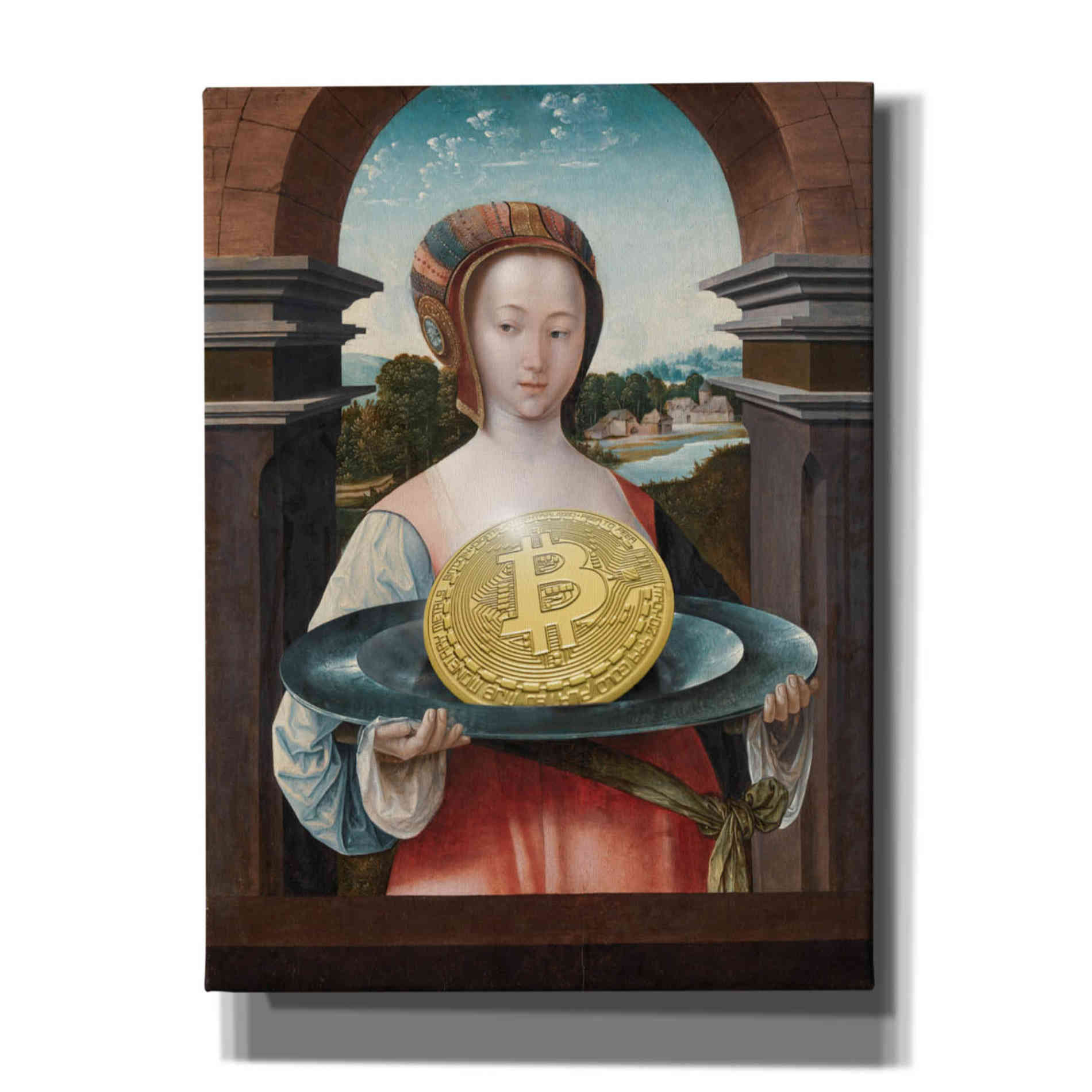 'History Meets Future VI' by Andrea Haase Giclee Canvas Wall Art