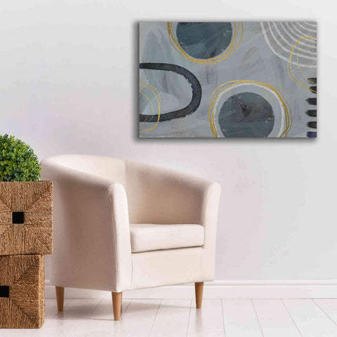 Image of 'Golden Line Intention' by Andrea Haase Giclee Canvas Wall Art,40 x 26