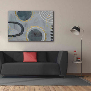 'Golden Line Intention' by Andrea Haase Giclee Canvas Wall Art,60 x 40