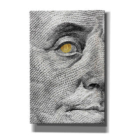 'Money Rules The World' by Andrea Haase Giclee Canvas Wall Art