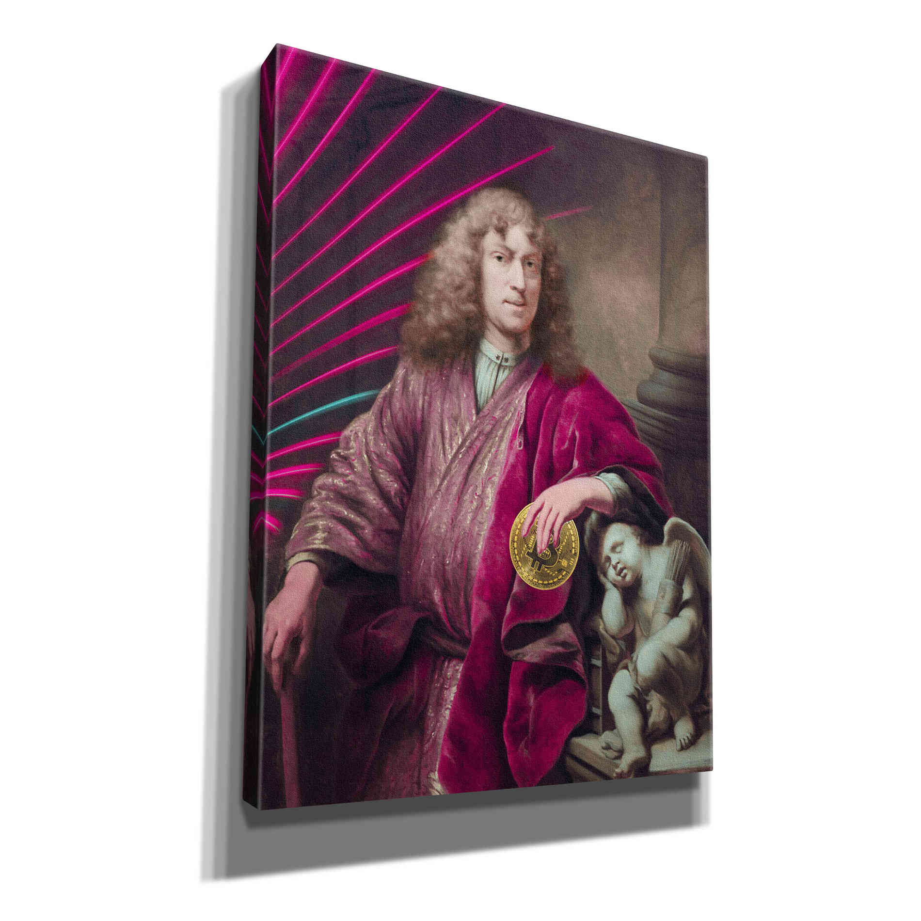 'History Meets Future I' by Andrea Haase Giclee Canvas Wall Art