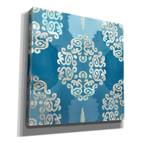 Image of 'Royal Blue Tile III' by Flora Kouta Giclee Canvas Wall Art