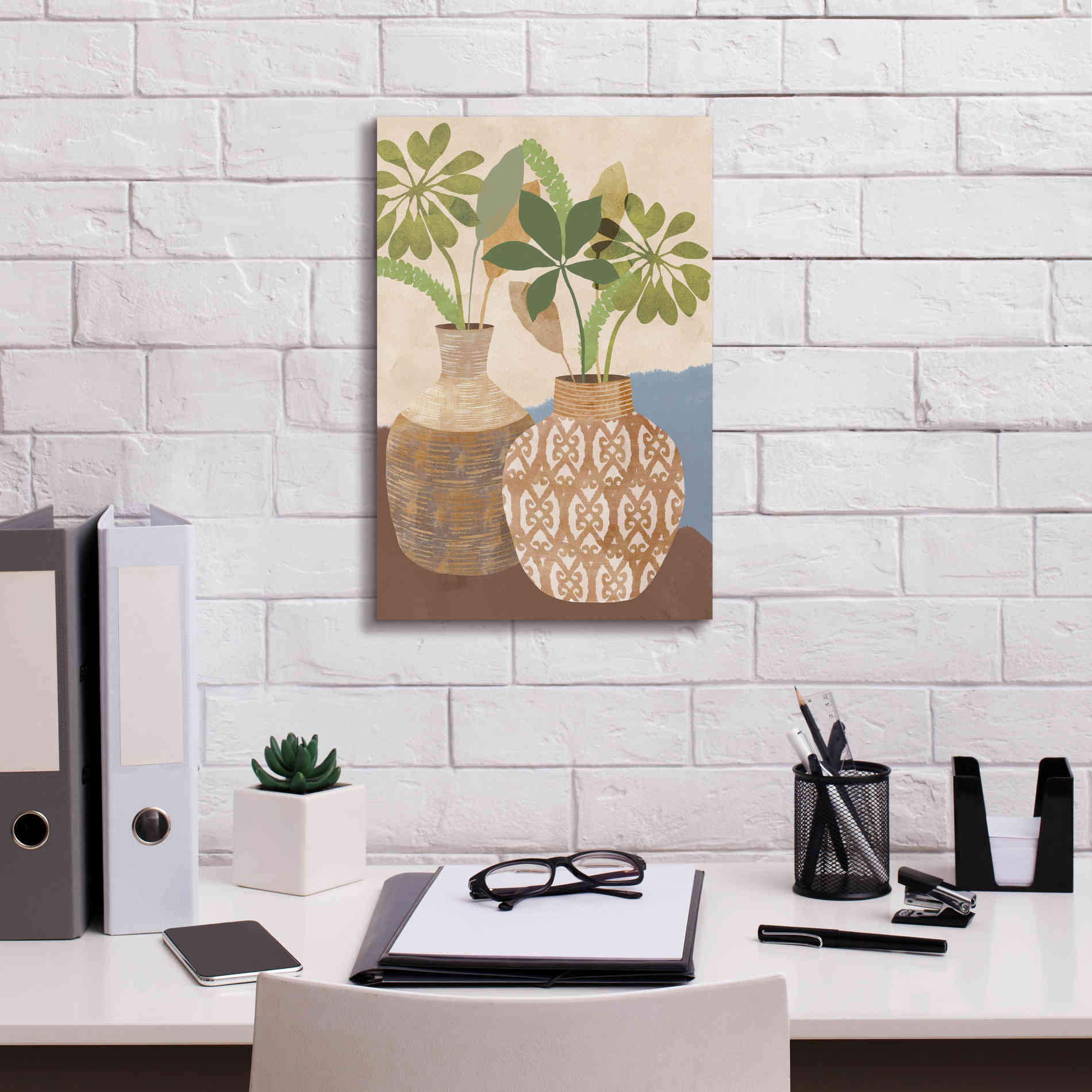 'Boho Still Life I' by Flora Kouta Giclee Canvas Wall Art,12 x 18