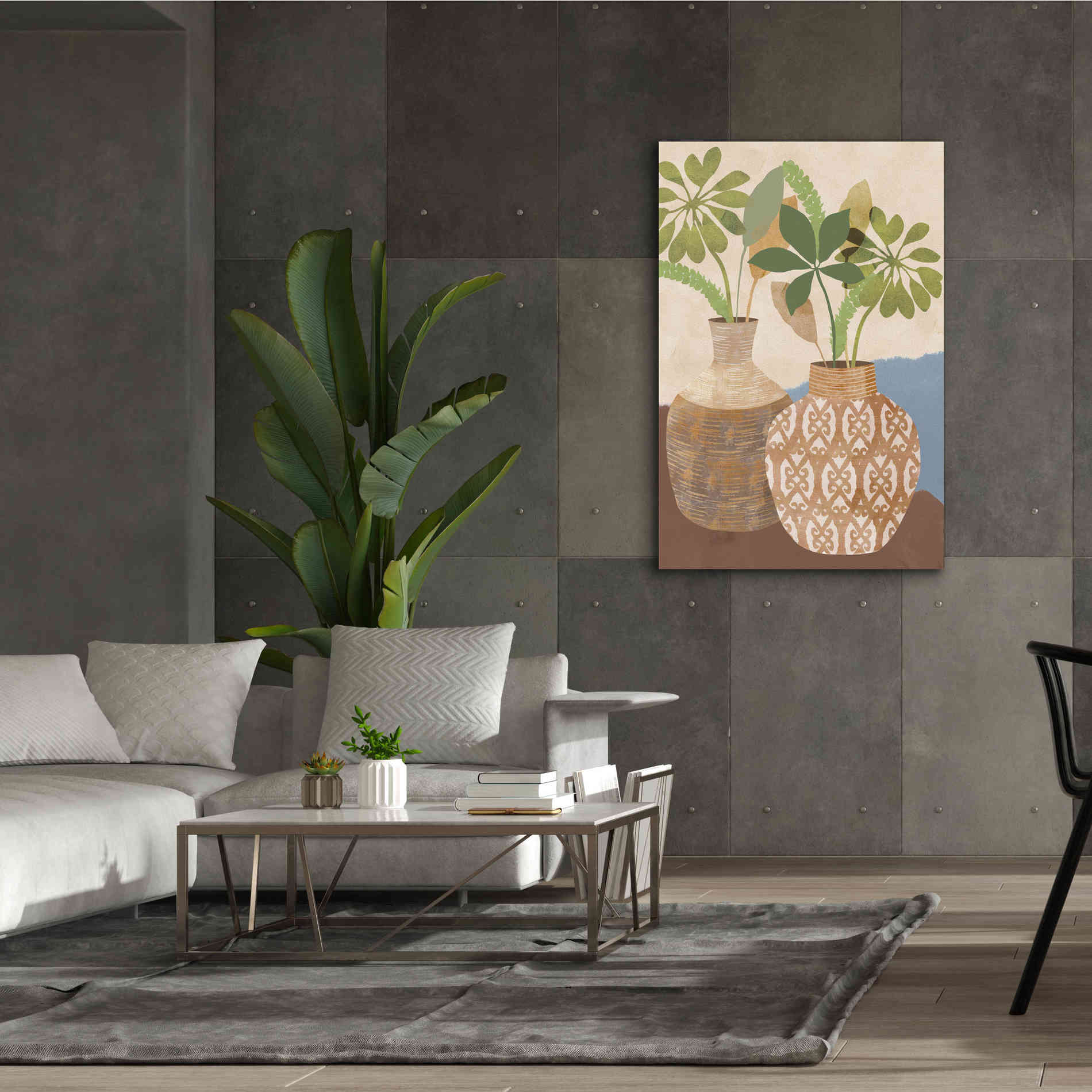 'Boho Still Life I' by Flora Kouta Giclee Canvas Wall Art,40 x 60