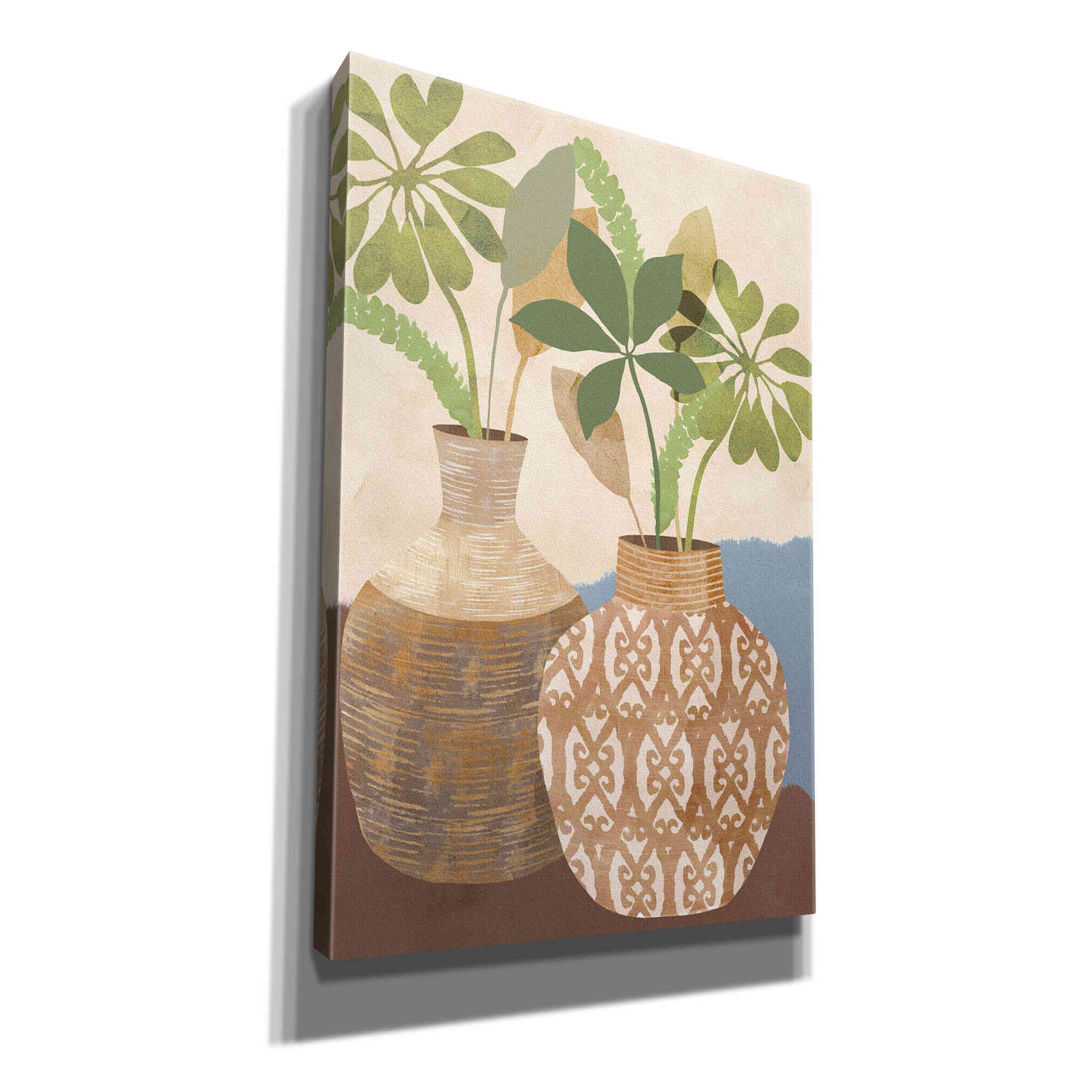 'Boho Still Life I' by Flora Kouta Giclee Canvas Wall Art