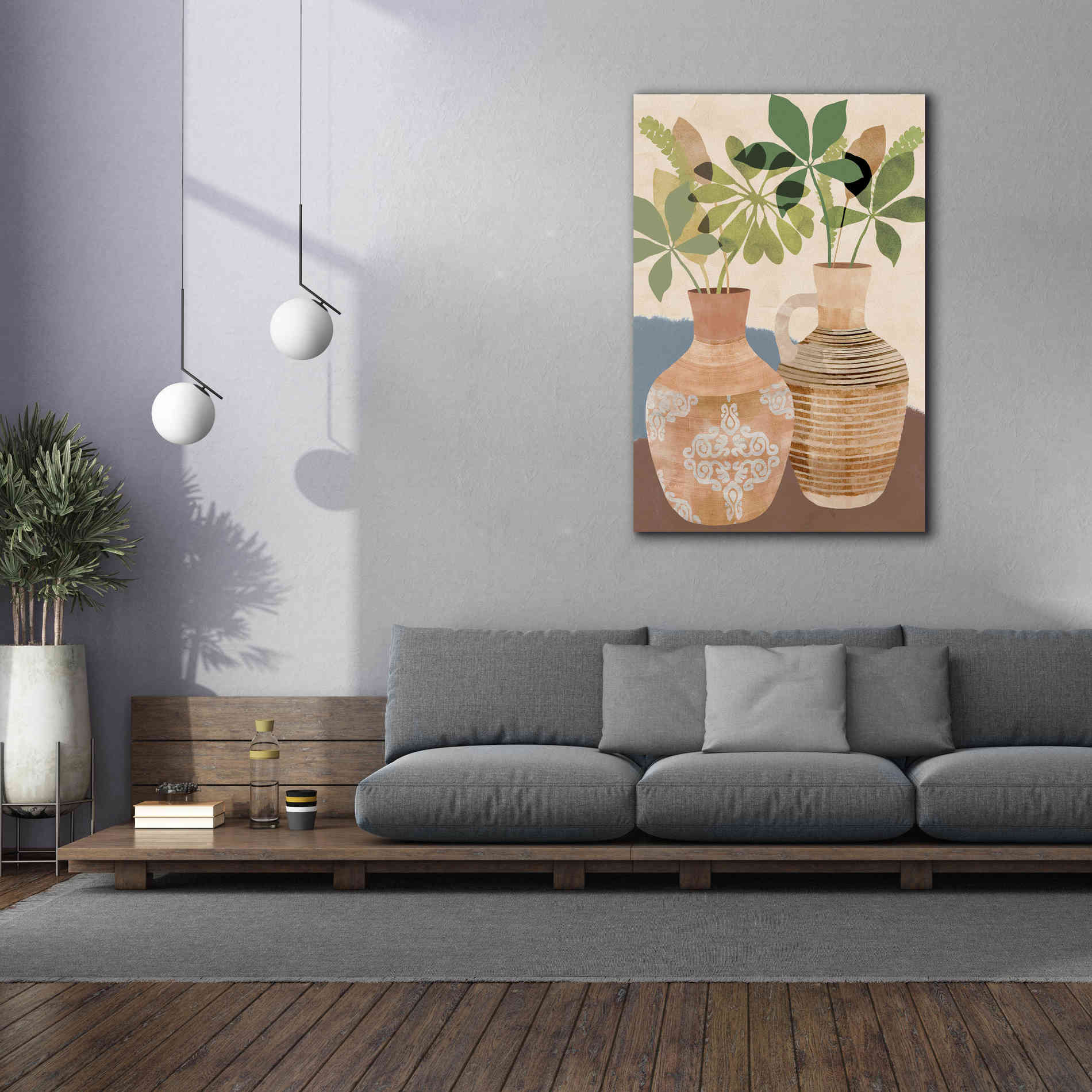 'Boho Still Life II' by Flora Kouta Giclee Canvas Wall Art,40 x 60