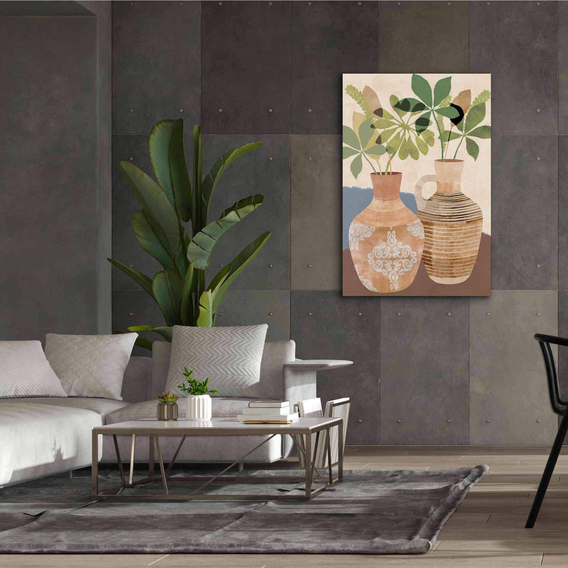 'Boho Still Life II' by Flora Kouta Giclee Canvas Wall Art,40 x 60
