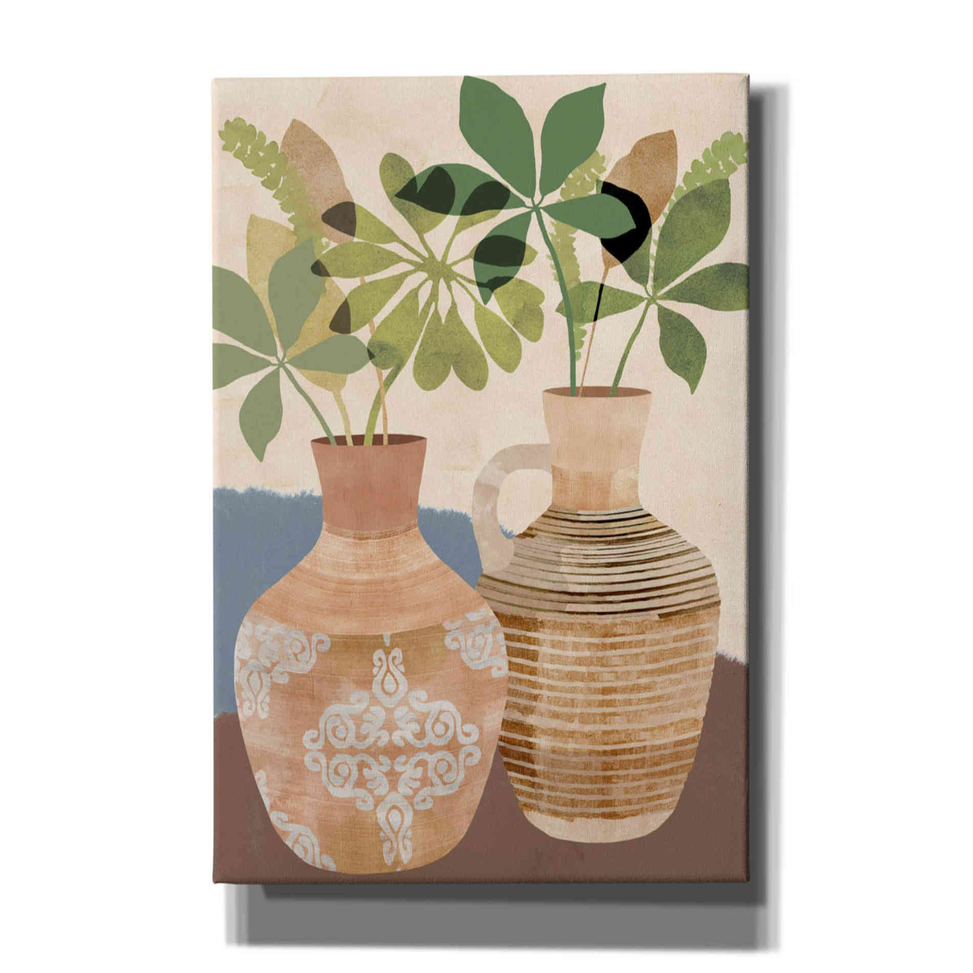 'Boho Still Life II' by Flora Kouta Giclee Canvas Wall Art