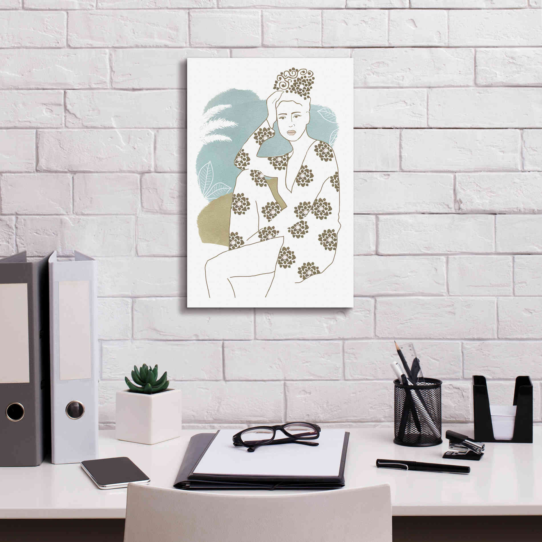 'Cap Esterel II' by Flora Kouta Giclee Canvas Wall Art,12 x 18