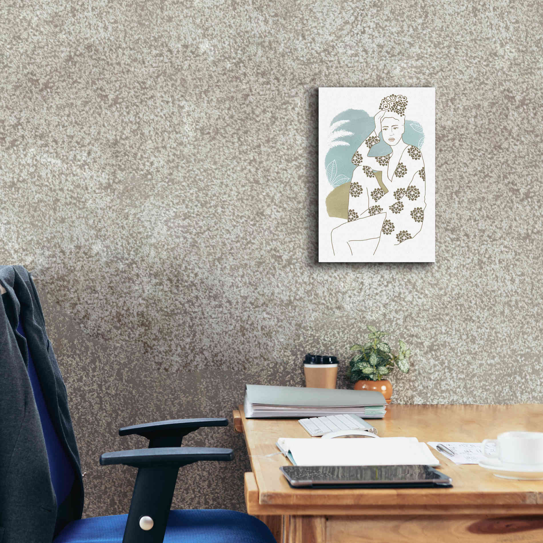 'Cap Esterel II' by Flora Kouta Giclee Canvas Wall Art,12 x 18