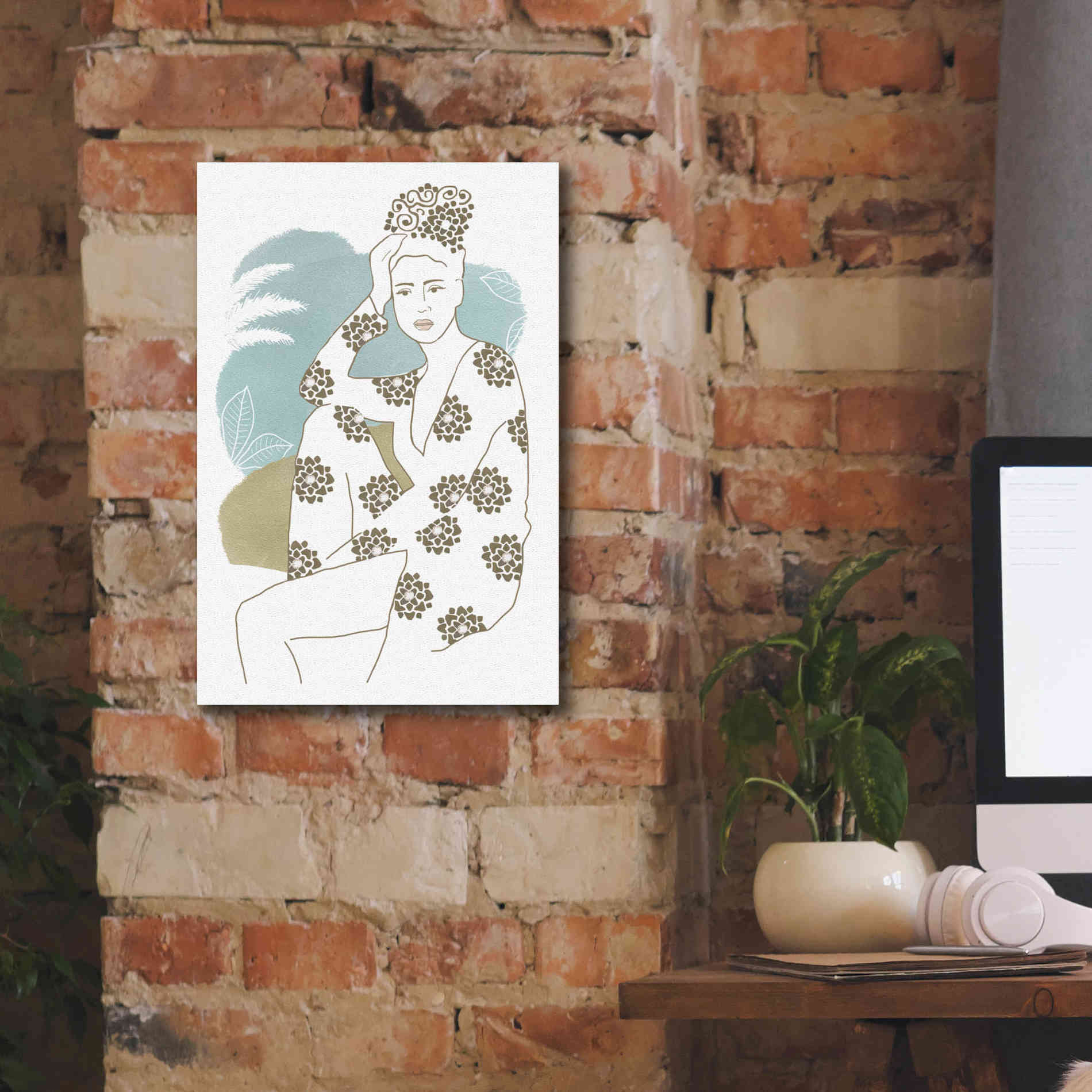 'Cap Esterel II' by Flora Kouta Giclee Canvas Wall Art,12 x 18