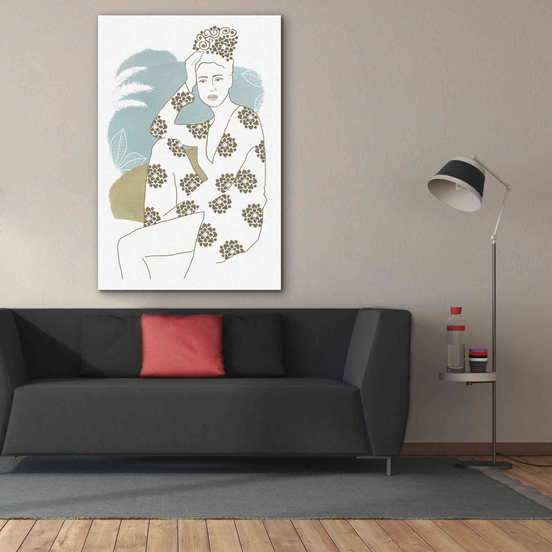 'Cap Esterel II' by Flora Kouta Giclee Canvas Wall Art,40 x 60