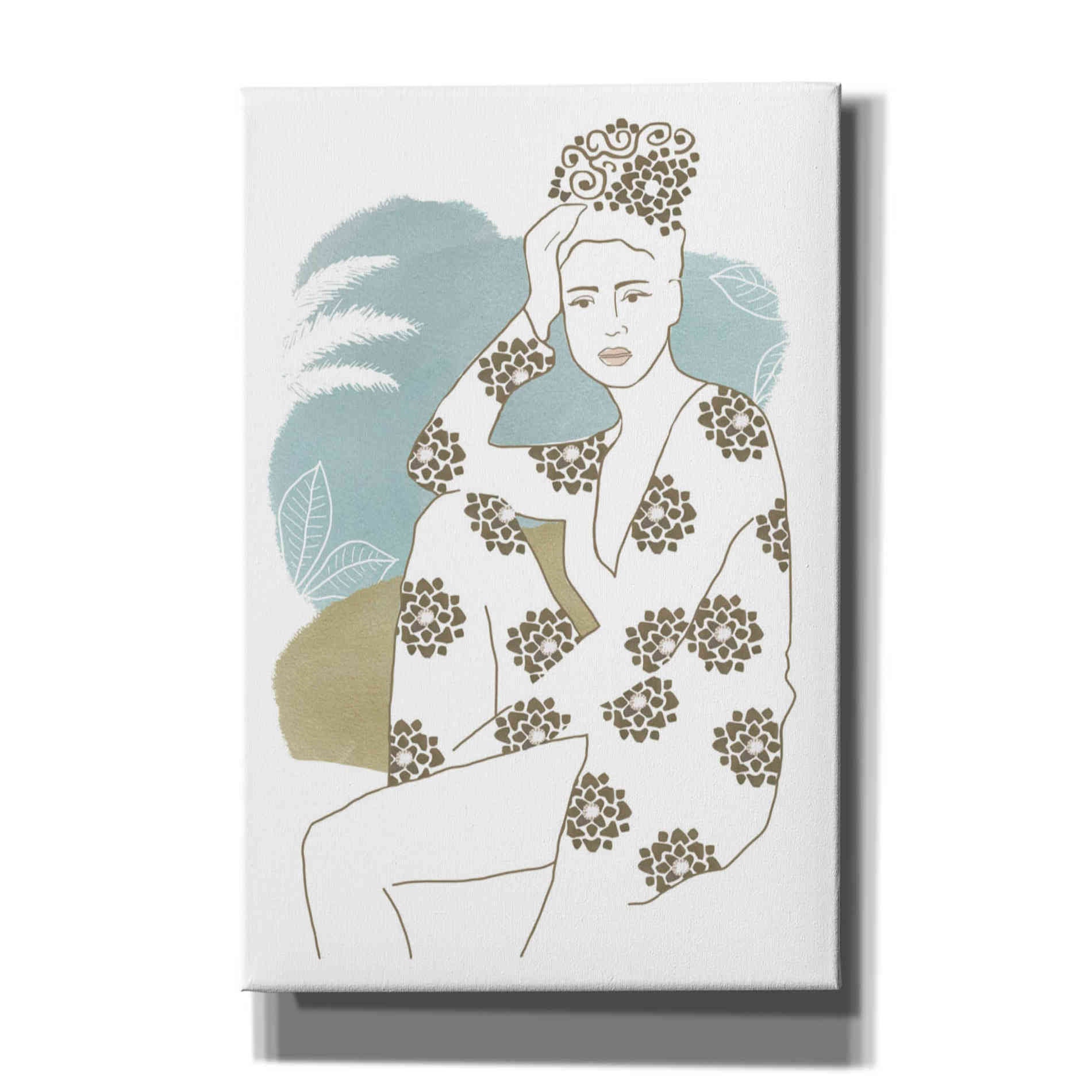 'Cap Esterel II' by Flora Kouta Giclee Canvas Wall Art